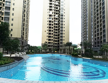 廣西南寧盛世名城游泳池建設工程