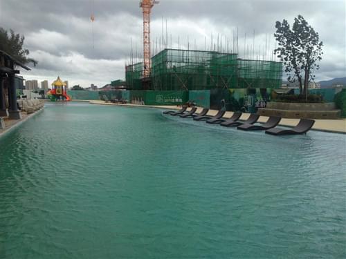 惠州大亞灣錦地繁花駿園FX24泳池工程