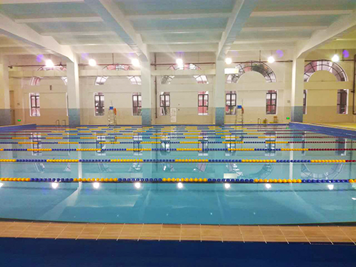 廣州金沙洲華僑中學恒溫泳池工程